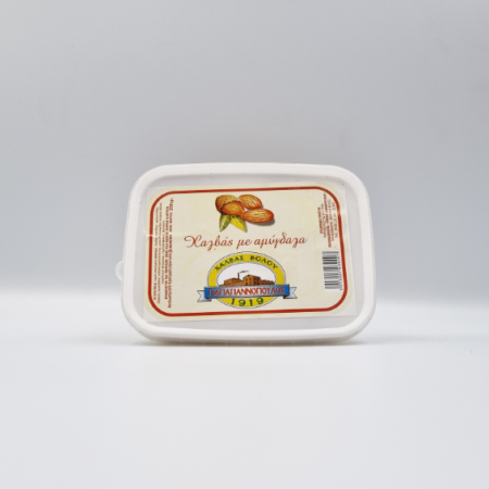 Συσκευασία χαλβά Βόλου με αμύγδαλα 250gr