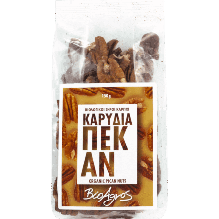Συσκευασία Καρύδια Πεκάν Βιοαγρός 100gr