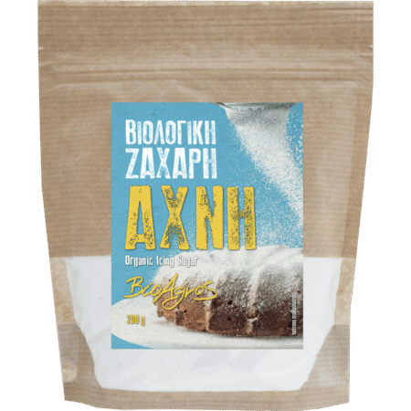 Συσκευασία Ζάχαρη Άχνη Βιοαγρός 200gr